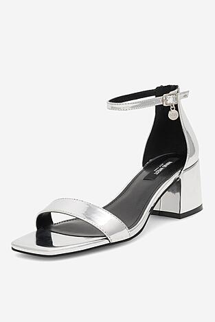 Sandały NINE WEST ERMINA FF-2308 Srebrny