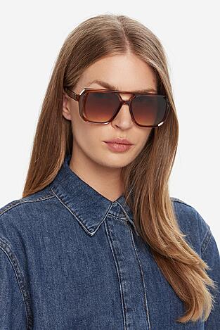 Női napszemüveg Jenny 4WF-018-SS25 BARNA