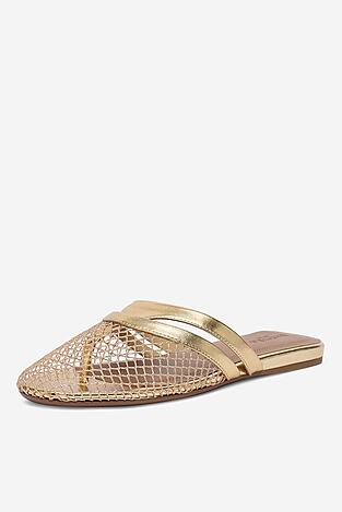 Klapki Badura EO-ANIKA-LT213-3 Złoty