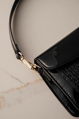 Kabelka NINE WEST CEO-MISSISIPI-GLAR0 ČERNÁ