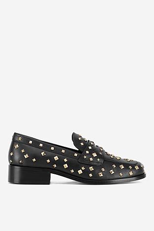 Mocasini EVA MINGE AMINA-115985 NEGRU