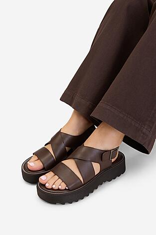 Sandały G-STAR RAW CEO-WI16-AVA-01 Brązowy