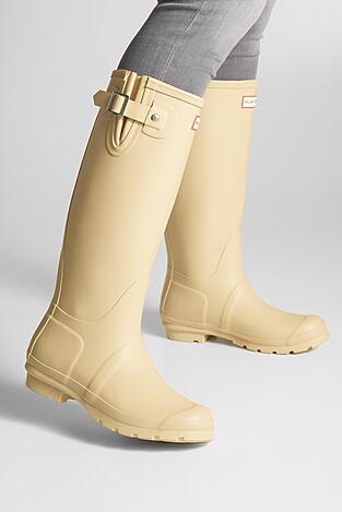 Гумени ботуши HUNTER HFW-005 КРЕМАВ