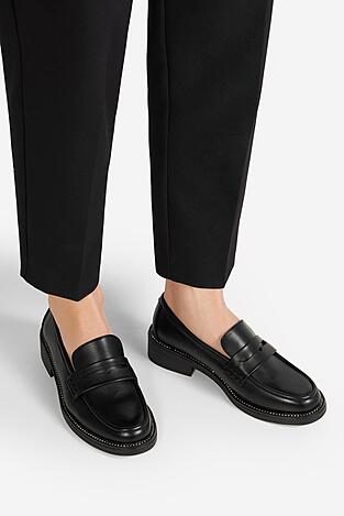 Mokaszin Jenny HY23396-1 FEKETE