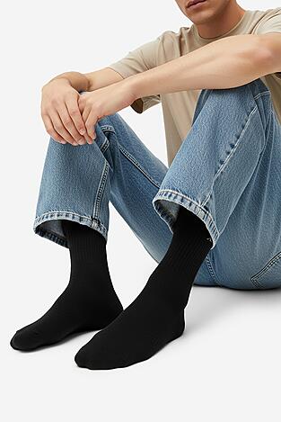 Zokni Kappa CEO_AS_KAPPA_008_W_AW25 (3 -PACK) FEKETE