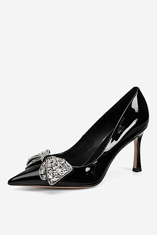 Körömcipő EVA MINGE SARA-V1278-388-2 FEKETE