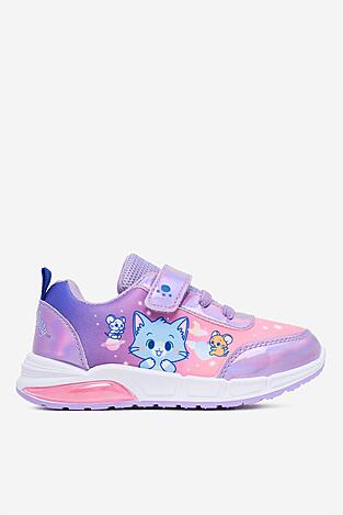 Sportovní obuv TOM&JERRY GOKKO  CEO-CP76-AW25-306WBGTJ FIALOVÁ