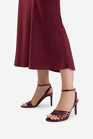 Sandały Jenny CEO-CD25-041-1 Bordowy