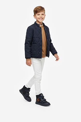 Šněrovací vyšší obuv Lasocki Kids CEO-CI12-3005-06 TMAVĚ MODRÁ
