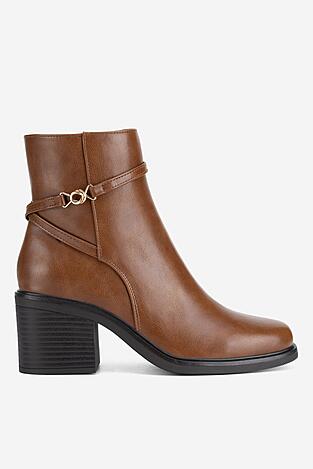 Botki Clara Barson WYL4017-1 Camel