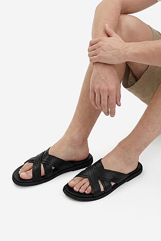 Klapki Gino Rossi CEO-MARCELLO-11 MB Czarny