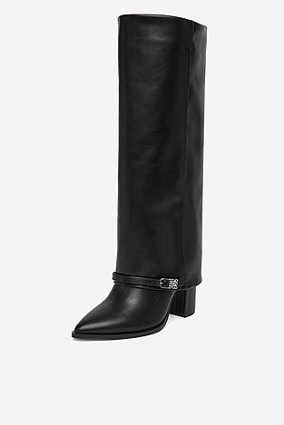 Kozaki NINE WEST CEO-ABRA-01 Czarny