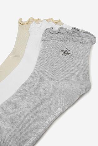 Чорапи Beverly Hills Polo Club AS_BHPC_001_Z_SS2025_(3PACK) БЕЖОВ