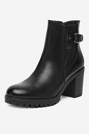 Botki Clara Barson CEO-MAGNA HL221125 Czarny