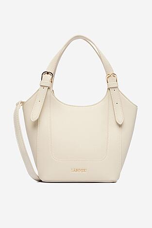 Kézitáska Lasocki CEO-LSK-M-003-09 CSONTSZÍNŰ