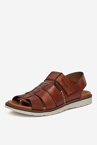 Sandály Rieker 24360-24 HNĚDÁ