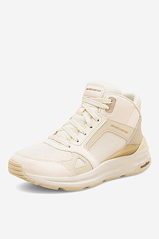 Vysoké šnurovacia topánky Skechers 149771 NAT SLONOVÁ KOSŤ