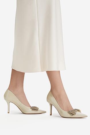 Czółenka EVA MINGE ANEMONE-V1892-116-2 Beżowy