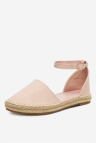 Espadryle DeeZee E8265-6 Różowy