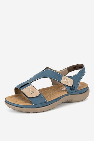 Sandały Rieker 64873-14 Niebieski