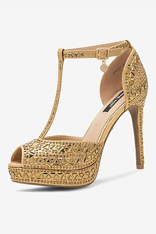 Сандали NINE WEST NISA SY015-1NW ЗЛАТИСТ
