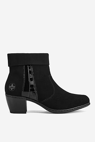 Botki Rieker Y2152-00 Czarny