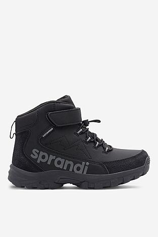 Vysoké šnurovacia topánky SPRANDI EARTH GEAR WINTER WAVE CP86-25067 ČIERNA