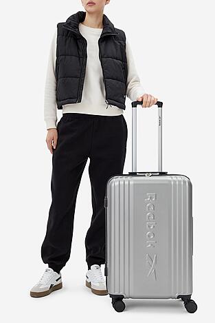 Walizka Reebok CEO-RBK-WAL-003-07-CCC-M Srebrny