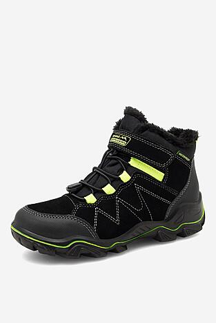 Vysoké šnurovacia topánky SPRANDI EARTH GEAR BP91-20027 ČIERNA