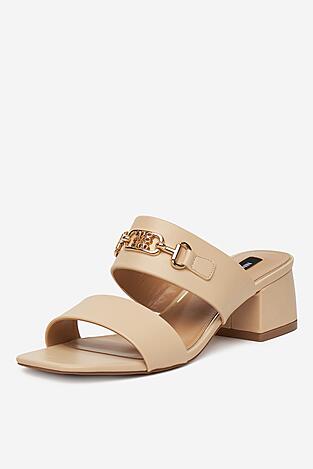 Klapki NINE WEST 2560-01 Beżowy jasny