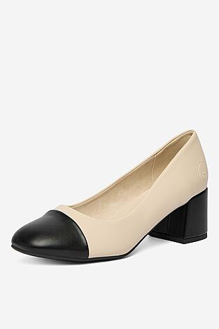 Czółenka Rieker CEO-44760-60 Beżowy