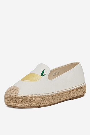 Espadryle DeeZee 8-807-2 Biały