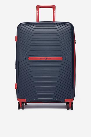 Bőrönd Beverly Hills Polo Club BHPC-WAL-005-M SÖTÉTKÉK