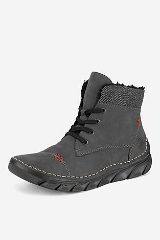 Trzewiki Rieker 55031-45 Szary