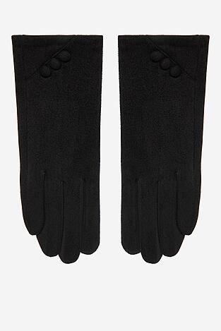 Дамски ръкавици NINE WEST CEO-NW-W6-003-AW25 ЧЕРЕН