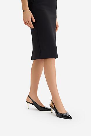 Елегантни обувки NINE WEST CEO-LP655163A-9 ЧЕРЕН