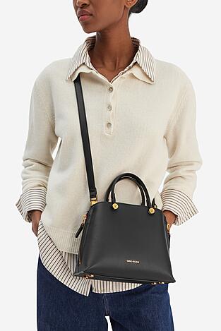 Дамска чанта Gino Rossi C-RC-19689 ЧЕРЕН