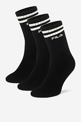 Zokni Fila F5603-AW24 (3-PACK) FEKETE