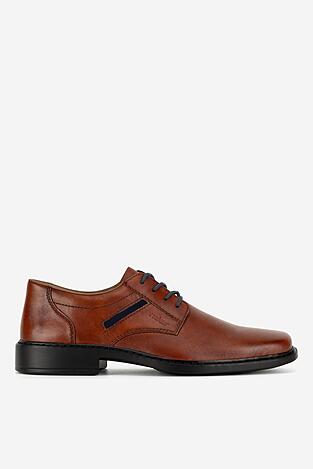 Polobotka Rieker B0803-24 TMAVĚ HNĚDÁ