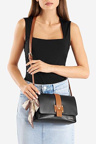 Дамска чанта Lasocki LSK-K-039-06 ЧЕРЕН