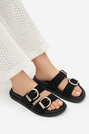 Klapki Beverly Hills Polo Club EO-WI16-SERDINIA-02 Czarny