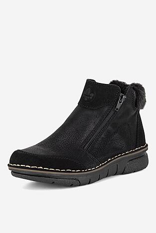 Bokacsizma Rieker 73352-00 FEKETE