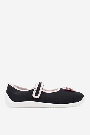 Kapcie Nelli Blu BALERINKI MOTYL IV Czarny