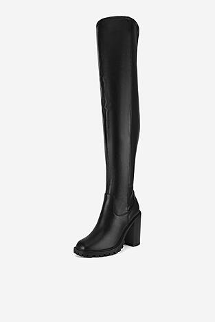 Csizma NINE WEST WFA2944-1 FEKETE