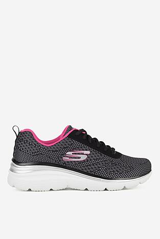 Obuwie sportowe Skechers FASHION FIT - BOLD BOUNDARIES 12719 BKHP Czarny