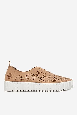 Félcipő Rieker M8352-60 SÖTÉTBÉZS