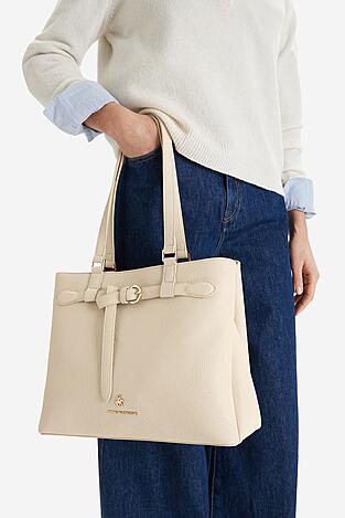 Дамска чанта Beverly Hills Polo Club CEO-BHPC-C-004-09 СЛОНОВА КОСТ