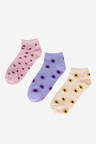 Чорапи Jenny 7KB-001-SS25 (3-PACK) БЕЖОВ