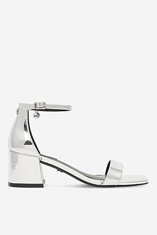 Sandały NINE WEST ERMINA FF-2308 Srebrny