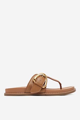 Klapki Gino Rossi CLAUDIE-R25SS03088 Camel